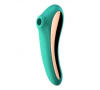 Вакуумный вибратор Satisfyer Dual Kiss Green