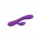 Вибратор-кролик Wooomy Gili-Gili Vibrator with Heat Purple, отросток с ушками, подогрев до 40 °С