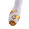 Вибратор-кролик с флоггером LOCKINK SEVANDA Whip Vibrating Massage Wand - White & Golden