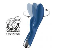 Вибратор-кролик Satisfyer Spinning Rabbit 1 Blue