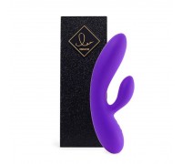 Гибкий вибратор кролик с двумя моторами FeelzToys Lea Rabbit Vibrator Medium Purple