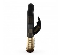 Вибратор-кролик Dorcel Baby Rabbit Gold 2.0 с жемчужным массажем и вращающейся головкой