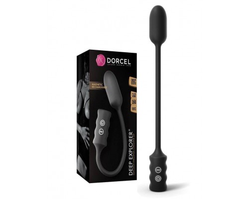 Виброяйцо Dorcel Deep Explorer, подходит для вагинальной и анальной стимуляции, мощное