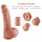 Hismith (Китай) 8.3" 2-layers Silicone Flesh Dildo