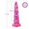 Hismith 10.12" Silicone Dildo rose Monster Dildo Series