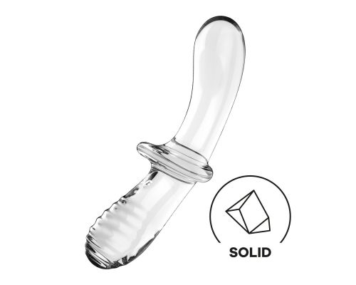 Дилдо Satisfyer Double Crystal (Transparent)