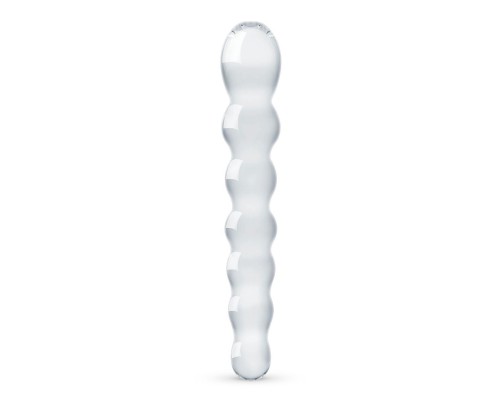 Стеклянный дилдо в виде бусин Gildo Glass Dildo No. 19