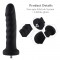 Hismith 7.1" Anal Dildo Black