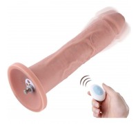 Hismith 10.2" Silicone Dildo with Vibe