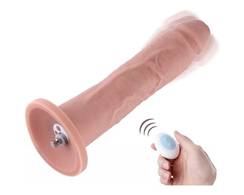 Hismith 10.2" Silicone Dildo with Vibe