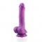 Hismith 8.2" Purple Silicone Dildo with Vibe