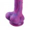 Hismith 8.2" Purple Silicone Dildo with Vibe