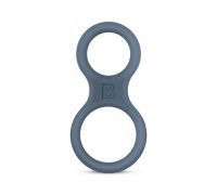 Эрекционное кольцо Boners Classic Cock & Ball Ring - Grey