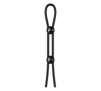 Эрекционное кольцо Nexus FORGE Double Adjustable Lasso - Black