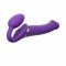 Безремневой страпон с вибрацией Strap-On-Me Vibrating Violet L