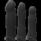 Набор для страпона с вибрацией Doc Johnson Body Extensions - BE Naughty - Black