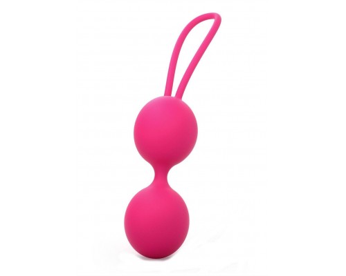 Вагинальные шарики Dorcel Dual Balls Magenta, диаметр 3,6см, вес 55гр