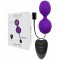 Вагинальные шарики с вибрацией Adrien Lastic Kegel Vibe Purple, диаметр 3,7см