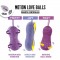 Вагинальные шарики с жемчужным массажем FeelzToys Motion Love Balls Foxy с пультом ДУ, 7 режимов