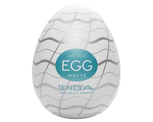 Мастурбатор яйцо Tenga Egg Wavy II (Волнистый)