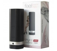 Мастурбатор Kiiroo Onyx 2 Jessica Drake, 10 сжимающихся колец, не надо двигать, теледильдоника