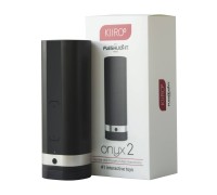 Интерактивный мастурбатор Kiiroo Onyx 2, 10 сжимающихся колец, не надо двигать, теледильдоника