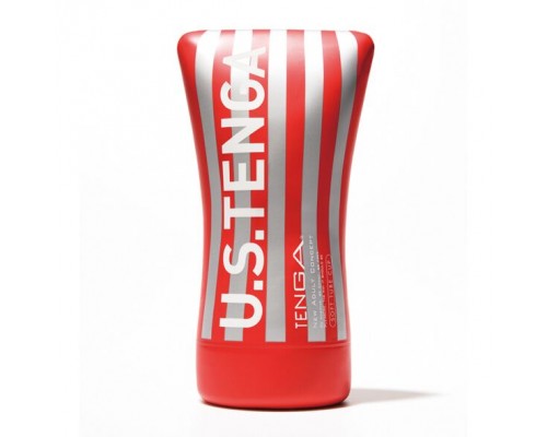 Мастурбатор Tenga US Soft Tube Cup (мягкая подушечка большая) сдавливаемая