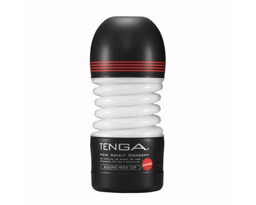 Мастурбатор Tenga Rolling Head Cup STRONG с интенсивной стимуляцией головки