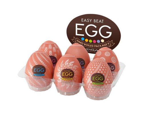 Набор мастурбаторов-яиц Tenga Egg Hard Boilded II Pack (6 яиц)