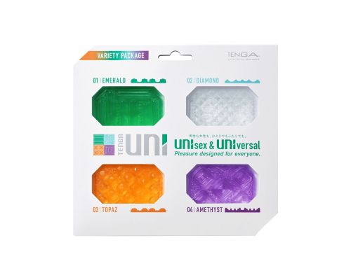 Набор мастурбаторов Tenga Egg UNI Variety Pack (4 шт)