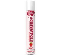 Согревающий лубрикант на водной основе Wet Warming Strawberry 4 in 1, без сахара (30 мл)