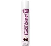 Лубрикант на водной основе Wet Oral Play Black Cherry (30 мл), съедобный, без сахара