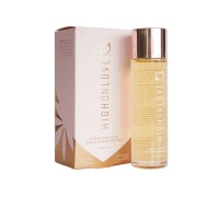 Массажное масло HighOnLove Massage Oil - Decadent White Chocolate (120 мл) с маслом семян конопли