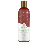 Натуральное массажное масло DONA Reinvigorate - Coconut & Lime (120 мл) с эфирными маслами