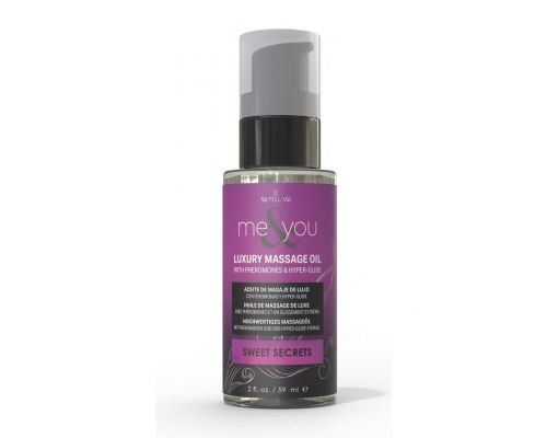 Массажное масло Sensuva Me&You - Sweet Secrets (Pomegranate, Fig, Coconut & Plumeria) 59 мл