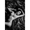 Простыня из винила Fetish Tentation Wet Love Black 220x200 см