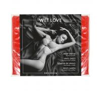 Простыня из винила Fetish Tentation Wet Love Red 220x200 см