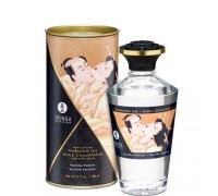 Разогревающее масло Shunga Aphrodisiac Warming Oil - Vanilla Fetish (100 мл) без сахара, вкусный