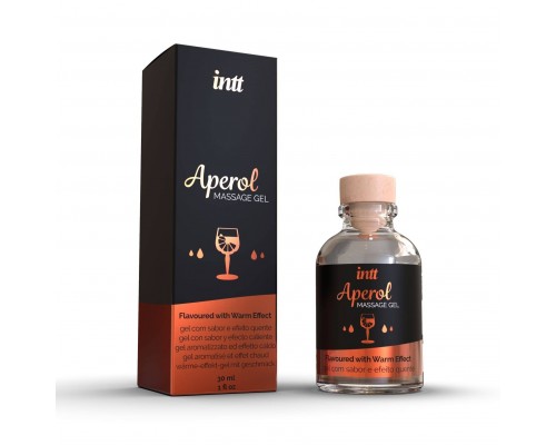 Массажный гель для интимных зон Intt Aperol (30 мл) разогревающий