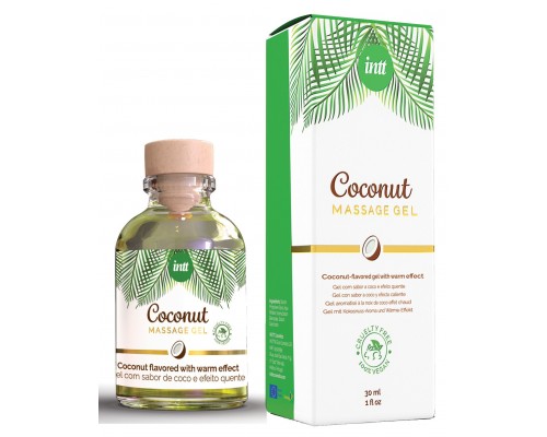 Массажный гель для интимных зон Intt Coconut Vegan (30 мл)