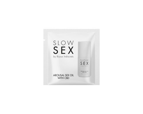 Пробник Bijoux Indiscrets Sachette Arousal CBD - SLOW SEX