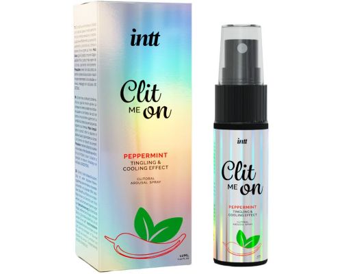 Возбуждающий спрей для клитора Intt Clit Me On Peppermint Tingling & Cooling Effect 13 мл