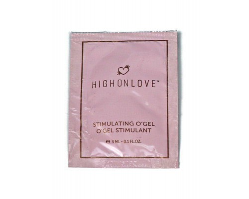 Пробник стимулирующего геля-вибратора HighOnLove Stimulating Gel O Gel (3 мл)