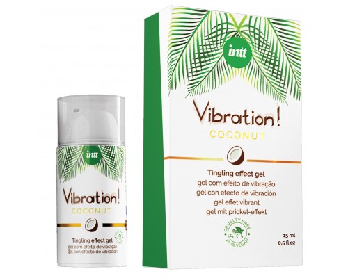 Жидкий вибратор Intt Vibration Coconut Vegan (15 мл)