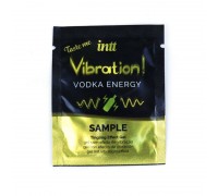 Пробник жидкого вибратора Intt Vibration Vodka (2 мл) очень мощный