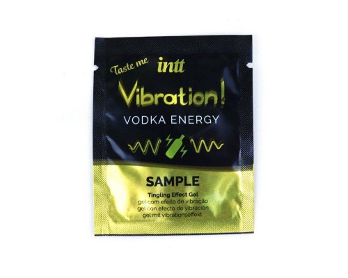 Пробник жидкого вибратора Intt Vibration Vodka (2 мл) очень мощный