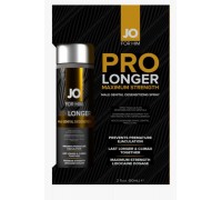 Пролонгирующий спрей System JO Prolonger Spray with Lidocaine (60 мл), не содержит минеральных масел