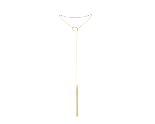 Цепочка для тела Bijoux Indiscrets Magnifique Tickler Pendant Chain - Gold, украшение для тела