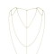 Цепочка для спины Bijoux Indiscrets Magnifique Back and Cleavage Chain - Gold, украшение для тела