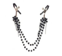 Зажимы для сосков Art of Sex - Nipple clamps Sexy Jewelry Black